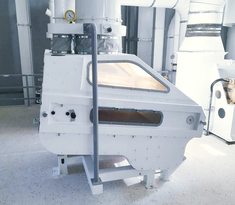 Производительность по переработке пшеницы 500 тонн/день. Система измельчения в мельничных системах в многоэтажном здании в Ираке._5